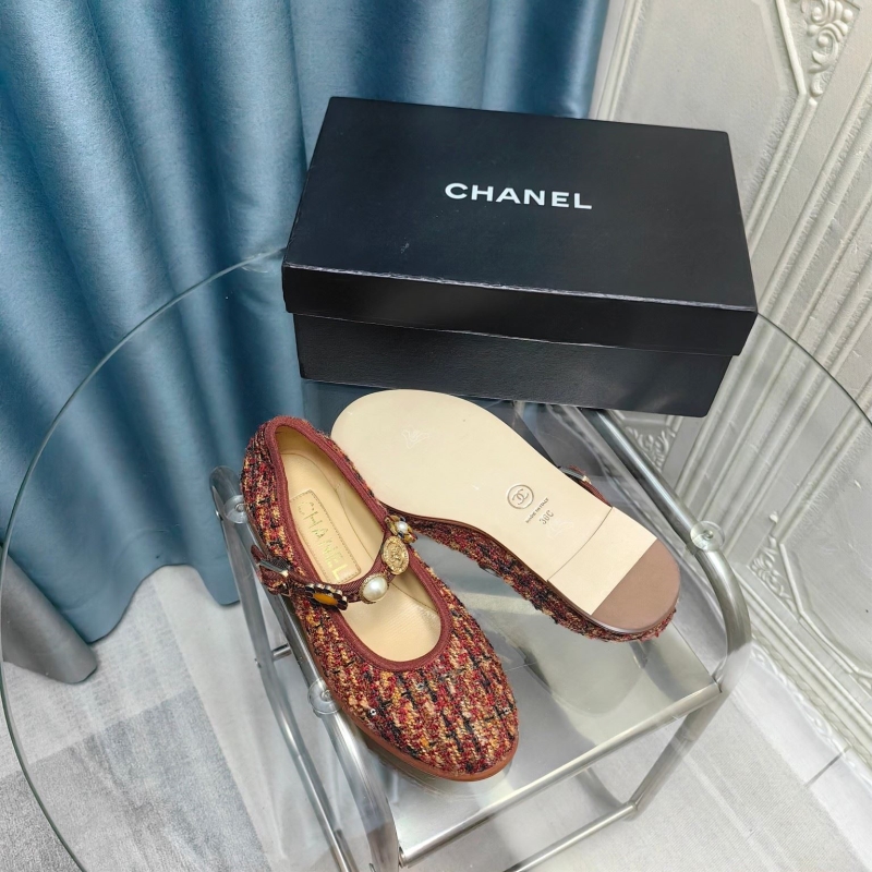 Chanel Flat Shoes